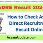 Assam Direct Recruitment Result